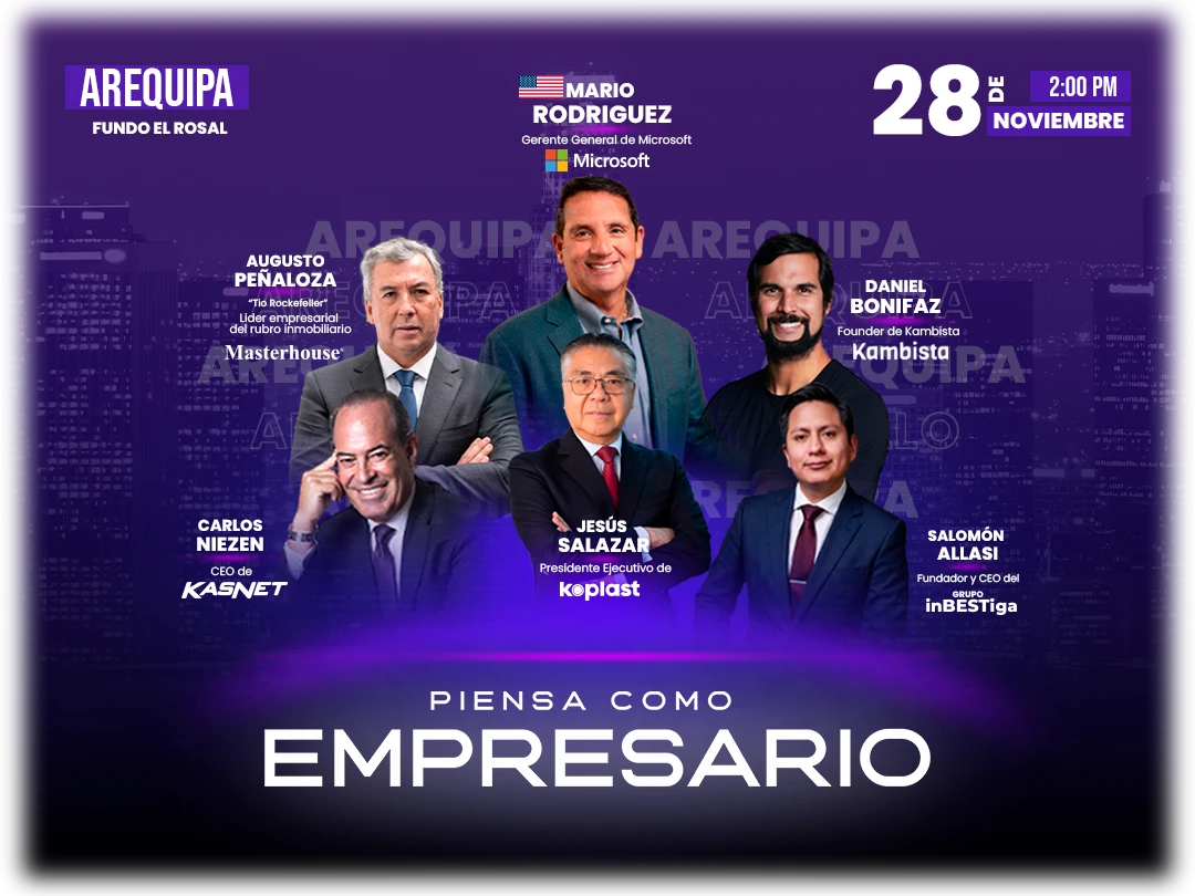 Lineup Oficial Piensa Como Empresario