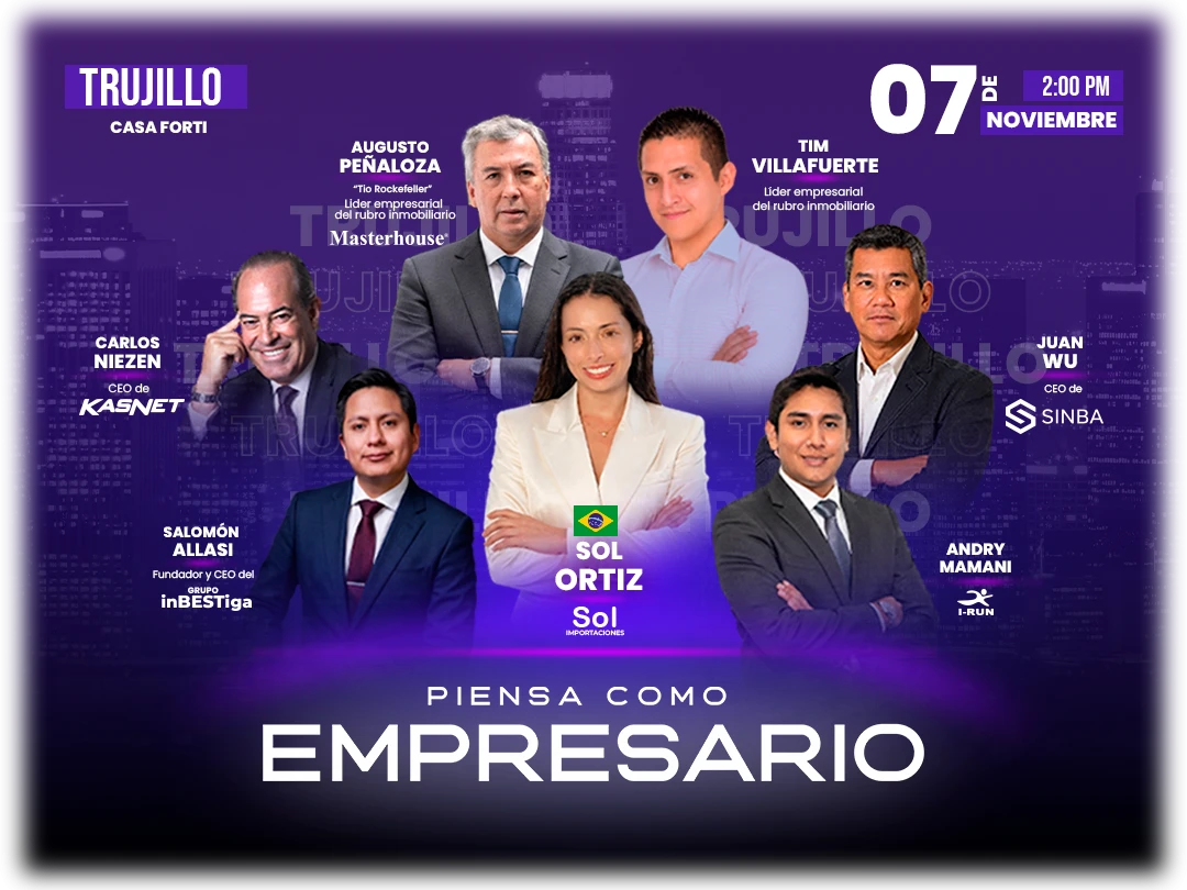 Lineup Oficial Piensa Como Empresario